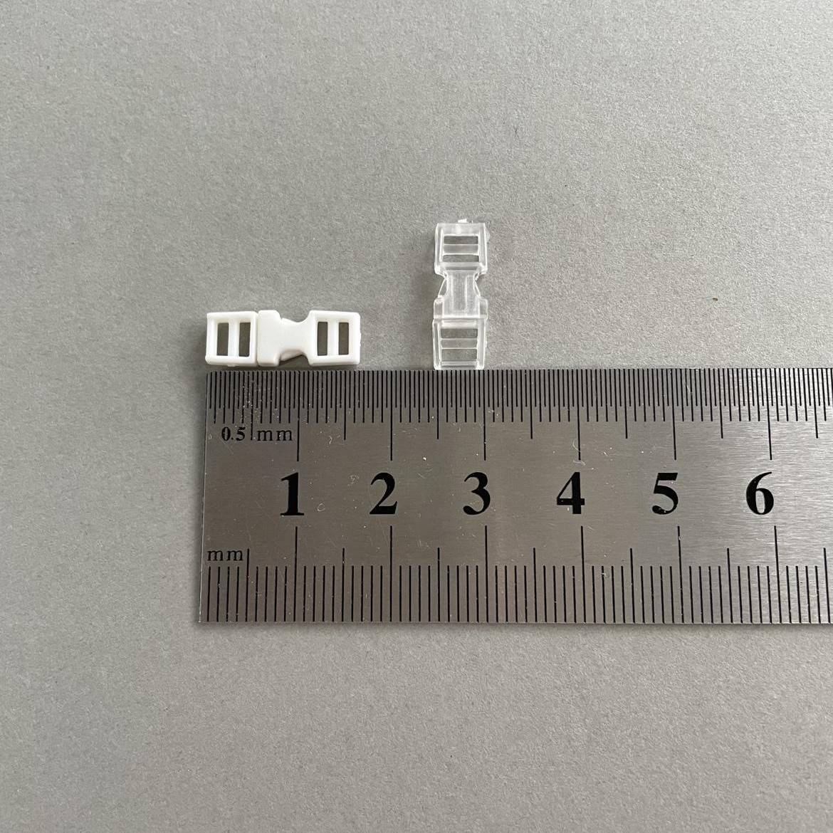 迷你插扣弹簧扣透明编织扣饰品小号超迷你插扣夹扣娃衣配件扣接口图片