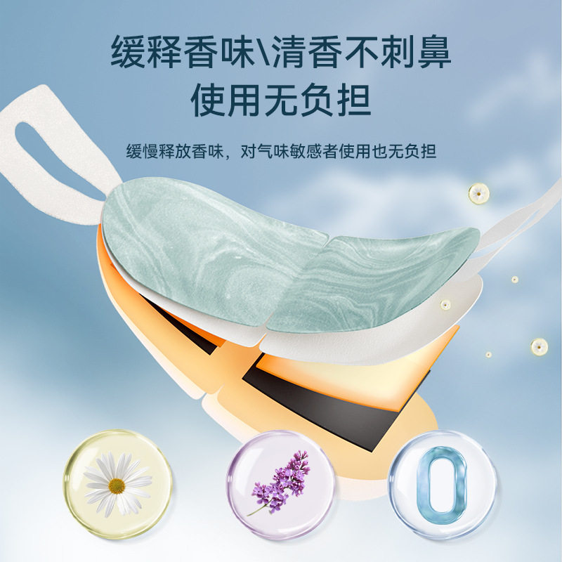 佳绮推荐蒸汽眼罩加热缓解疲劳干涩热敷学生睡觉遮光护眼发热眼贴