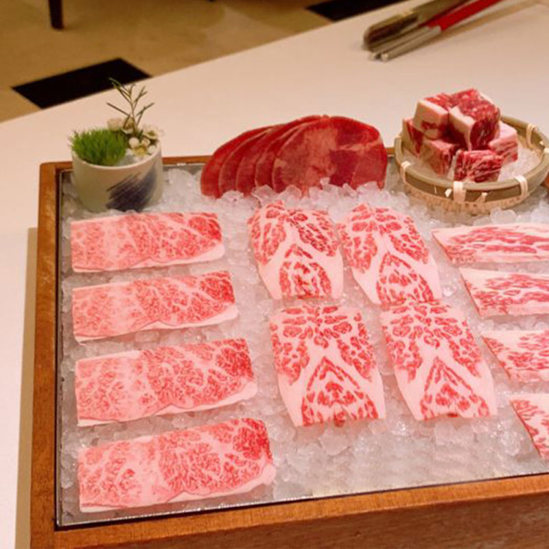 长方木盒防水冰盒日式创意料理刺身冰盘冰镇海鲜拼盘雪花和牛冰盘