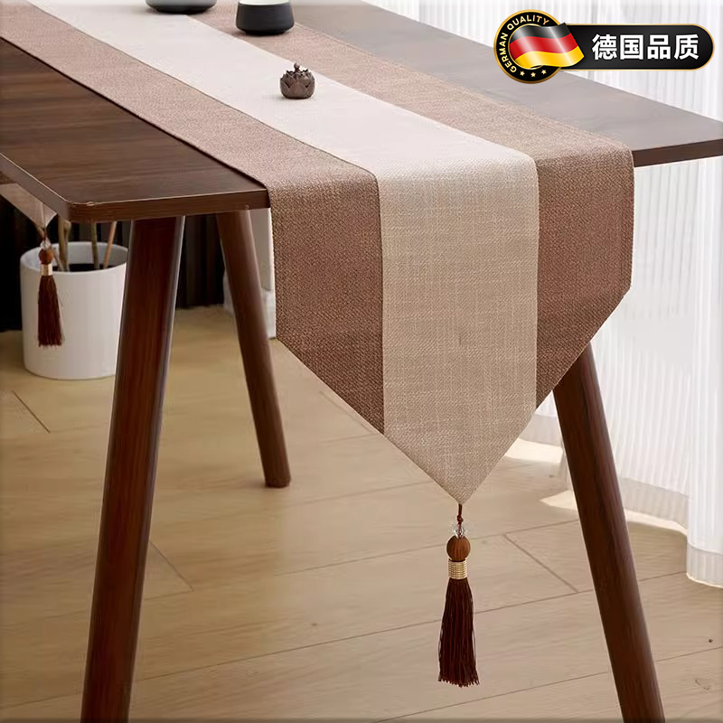 德国现代简约禅意桌旗