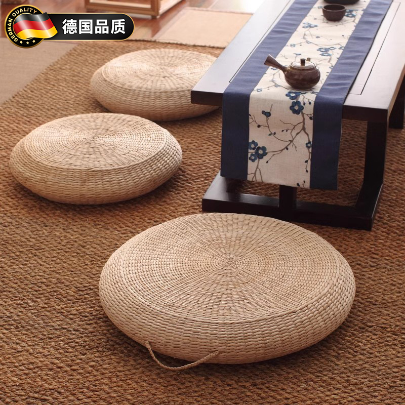 德国草编蒲团日式坐垫