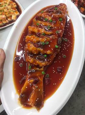 糖醋鱼麻辣鲫鱼仿真食品模型餐饮酒店明档展示影视道具一比一复制