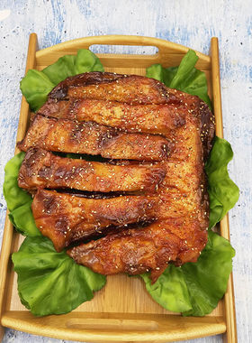 仿真烤羊排烤羊腿烤羊蹄烤羊肉串假样模型食品烤箱集成灶道具展示