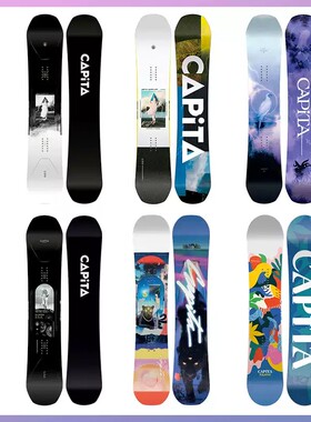 2324 CAPITA单板滑雪板男女款平花公园滑行自由式SUPER DOA 鸟板