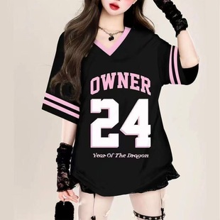 美式夏季短袖透气休闲T恤街头风格上衣球衣运动涤纶3D印花男女