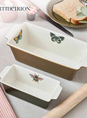 Portmeirion波特美林英国进口陶瓷家用烤盘吐司面包点心模具专用