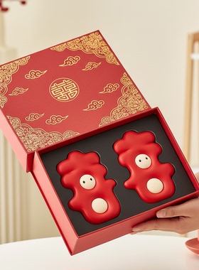 本命年红喜字摆件新年结婚礼物