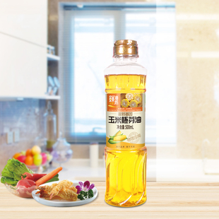金胜鲜油坊非转基因玉米胚芽油油500ml便携新鲜小包装