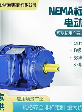 衡水猛牛电机NEMA标准的全封闭自扇冷却电动机B/D设计 CID2防爆