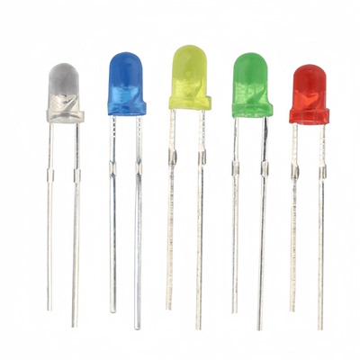 F3mm红发红长脚发光二极管/LED