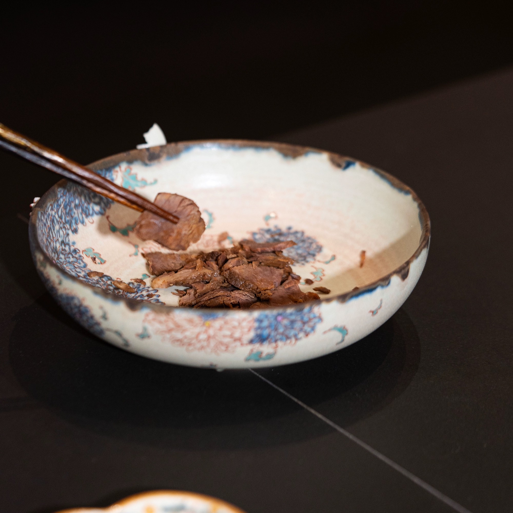 观花集 景德镇原创手工瓷器 如花在野大碗 果/餐盘 皿 高颜值餐具