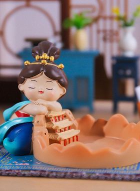 敦煌首饰礼物国潮福禧精美盘卧室