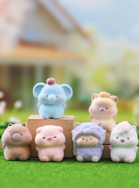 卡通迷你装饰幼儿园INS风萌动物