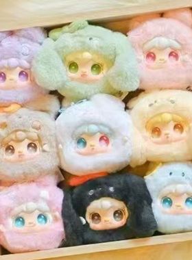 礼物氧氧创意包包小兔盲盒毛绒