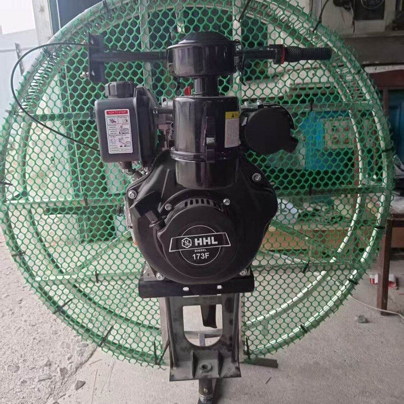 汽油机风扇推船虾蟹鱼船推进器风机投料船用船外机挂浆机蟹塘虾塘