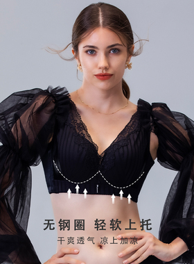 Rephresh/瑞法斯无钢圈收副乳调整型内衣聚拢防下垂薄款文胸5607