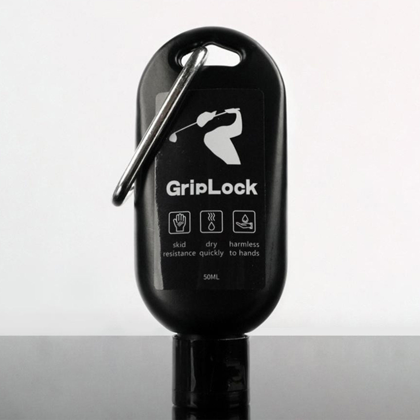 高尔夫干手剂球杆握把防滑剂吸汗除湿护手不伤手带登山扣球包挂件