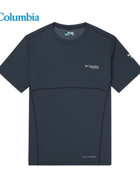 哥伦比亚速干T恤男春夏新款户外吸湿速干降温运动短袖 AE1519