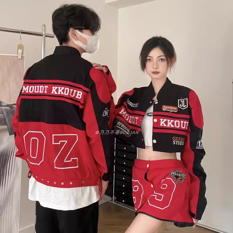 特大码300斤国潮复古可拆卸外套
