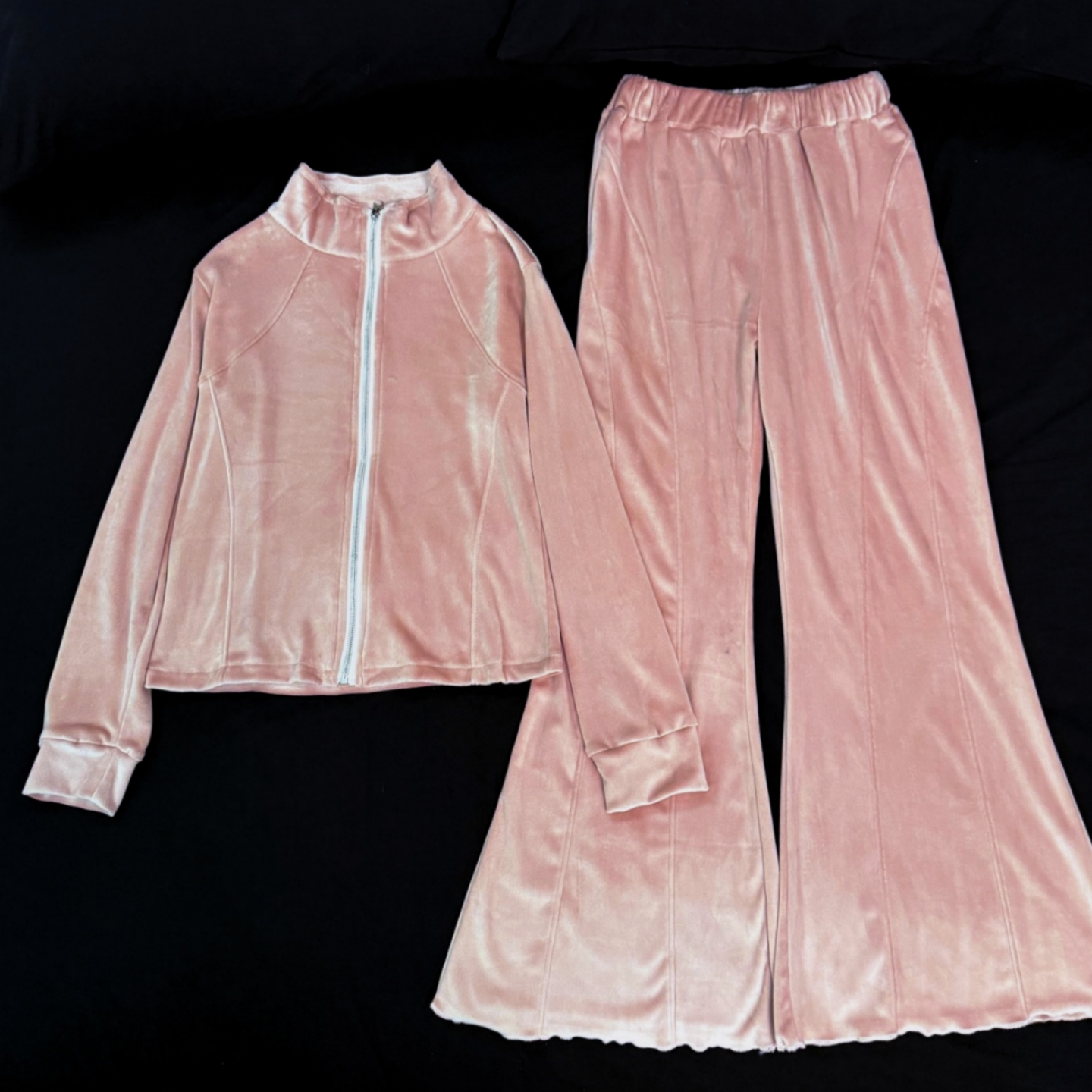 软绵绵睡衣女春秋冬海岛绒家居服