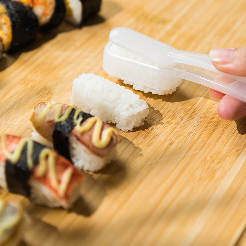 日式军舰寿司模具日本手握饭团磨具家用初学者diy紫菜饱饭工具