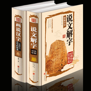 话说汉字+图文解字 语言文字图解说文解字许慎中华书局古代汉语字典 详解部首段玉裁注咬文嚼字细说汉字的故事画说汉字书籍