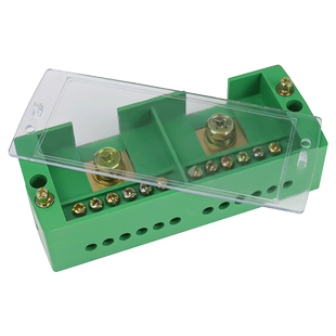 分线盒二进十二出接线盒家用电线连接器分线器接线端子并线器