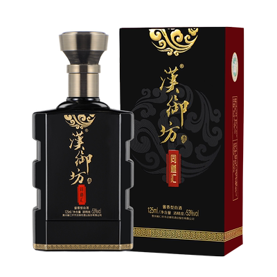 年份酒125ml黑瓶酱香型白酒