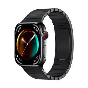 适用华为Watch FIT3表带钢带fit4pro手表watchfit4金属精钢男钢带fit2夏天透气活力款表链男款腕带配件替换带