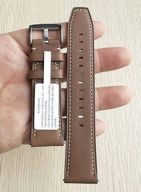 适用华为手表gt5/gt4/gt3/gt2pro原装真皮表带watch3/watch4pro/buds通用5手表带22替换带配件男官方同款18mm