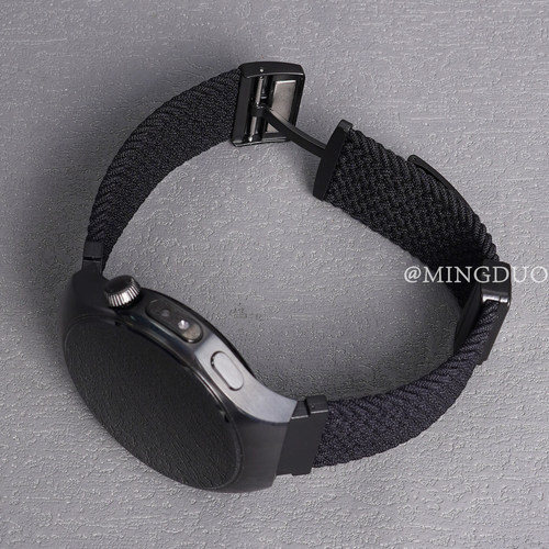 曜石黑色适用华为Watch5手表表带