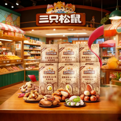 三只松鼠坚果零食大礼包