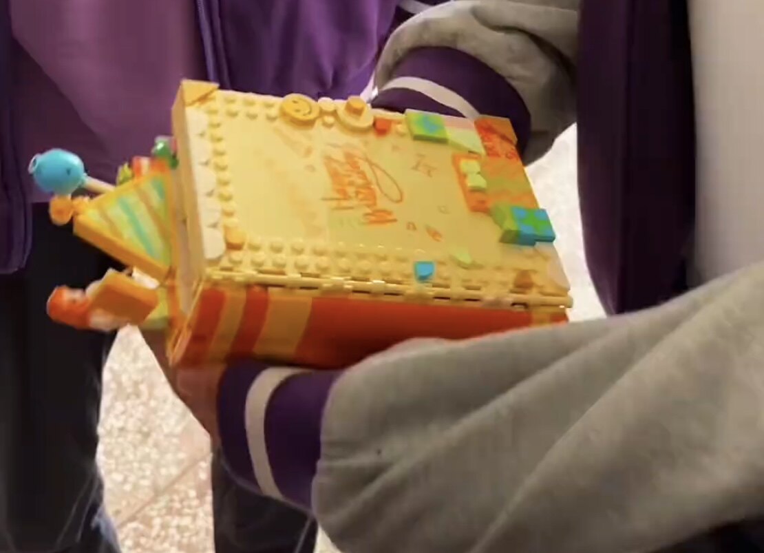 积木相册书情侣生日纪念日送礼物相框女孩子日记本小摆件礼品
