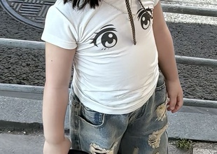 大眼睛短袖T恤女夏季新款韩版修身显瘦百搭上衣