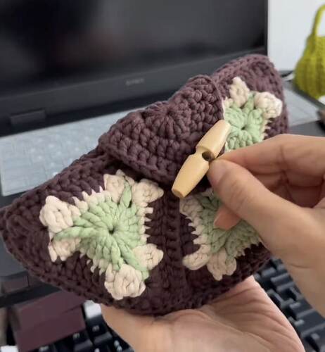 手工diy钩针编织材料包毛线手作礼物送朋友钥匙扣挂件