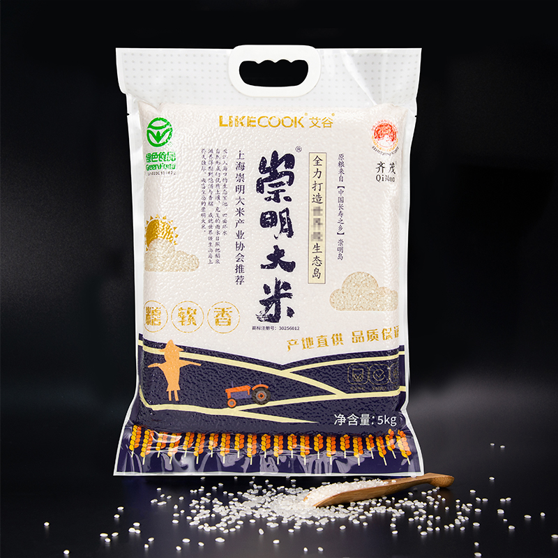 崇明艾谷新米上海大米正宗