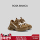 Bianca牛皮厚底老爹鞋 女2025秋新款 增高百搭时尚 Rosa 休闲运动鞋