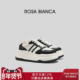 Rosa 增高百搭休闲运动小白鞋 Bianca厚底真皮休闲板鞋 女2025秋季