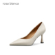 Bianca优雅浅口单鞋 2026夏季 新款 Rosa 气质尖头通勤细跟高跟鞋