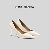 Bianca浅口百搭高跟鞋 女2026春新款 通勤尖头细高跟鞋 Rosa 单鞋