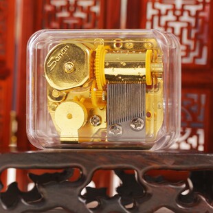 金属机芯发条音乐盒八音盒礼物女孩儿童生日礼物天空之城客厅摆件