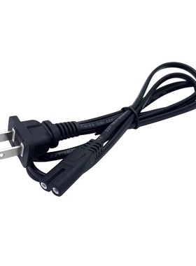 电脑主机打印机投影仪显示器三插品字梅花孔8字孔电源线AC220250V