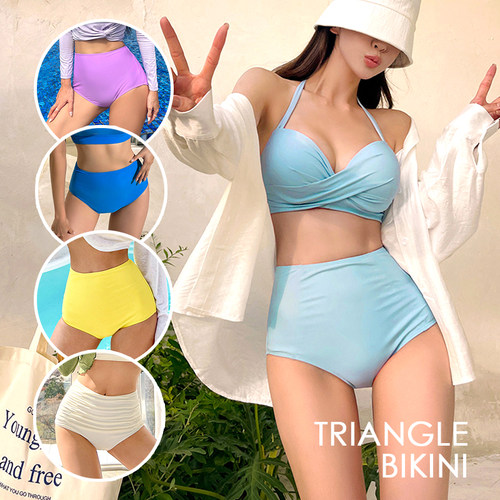 游泳裤女士防走光三角裤遮肉单条单独高腰安全打底裤显瘦短裤裙子