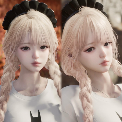 西西睡不醒 小懒 AION2 永恒之塔2捏脸女 台服韩服魔族天族通用