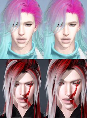 发2 我一直在哭 囚 Saros 逆水寒手游捏脸男通用