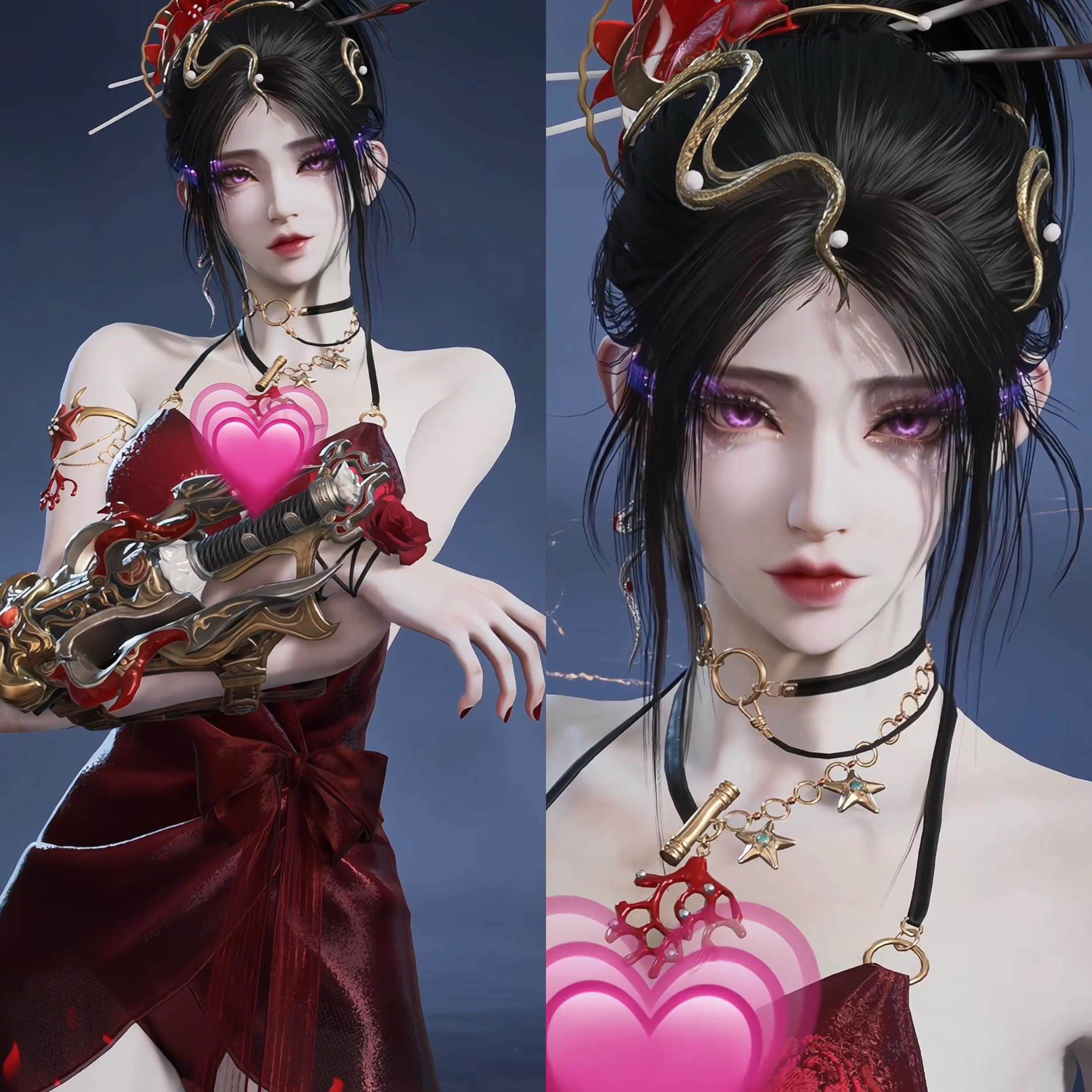 国服 永劫无间捏脸数据 宁红叶 女脸型 性感姐姐 纯欲御姐