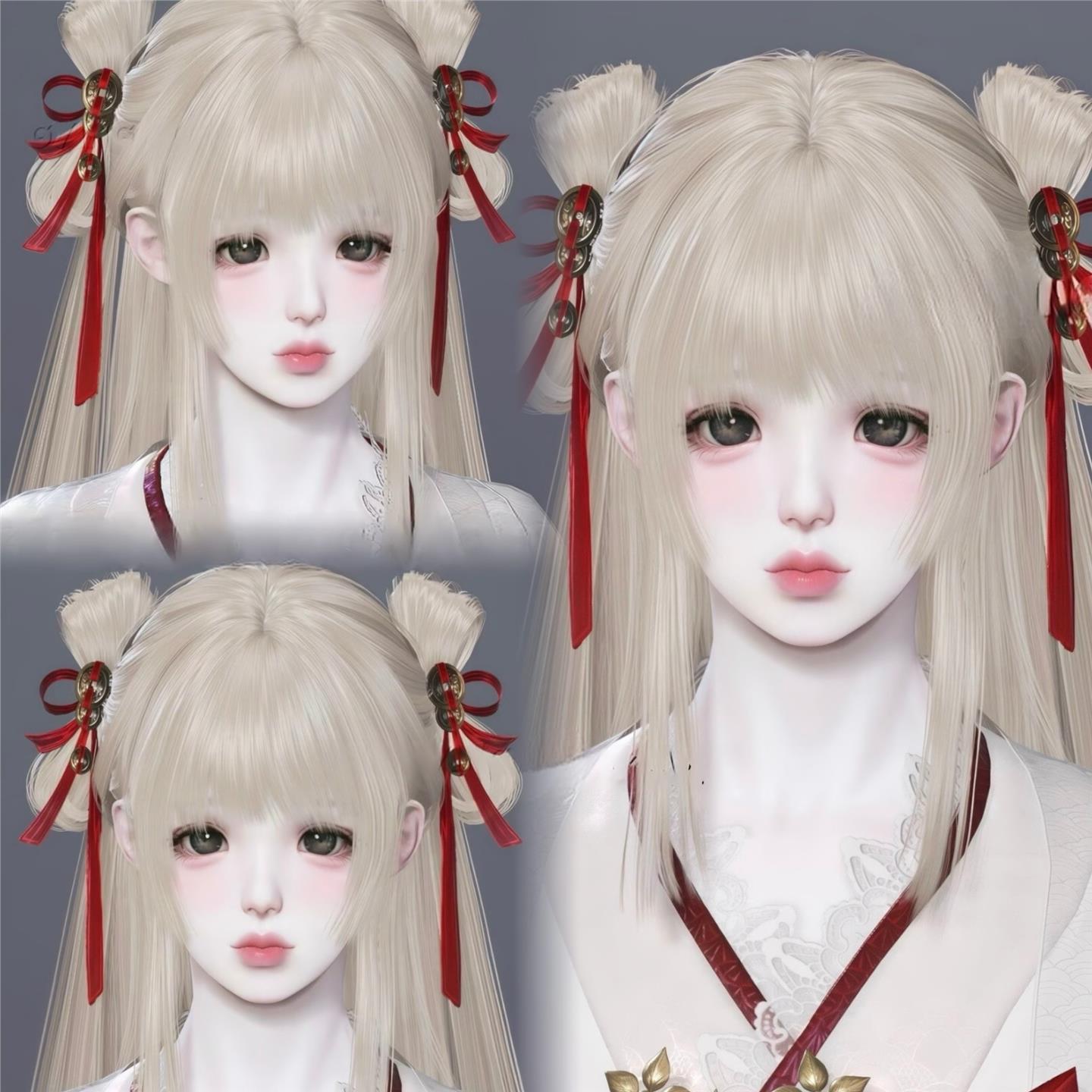 发2 绒绒 永劫无间手游捏脸 YingYingMoe 胡桃 女通用