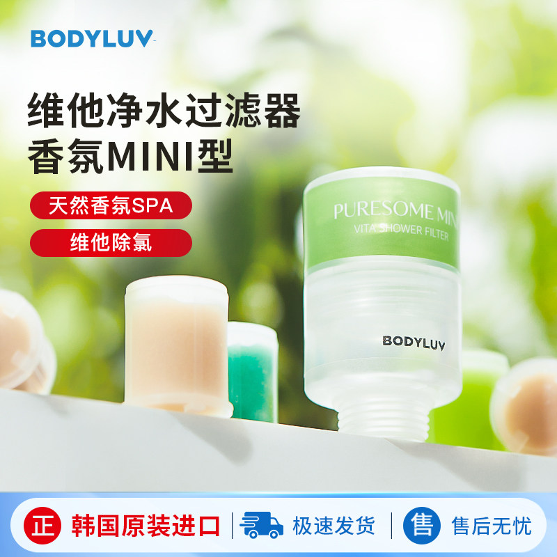 Bodyluv便携花洒迷你过滤器专用韩国出差泰国旅行酒店除氯香氛SPA图片
