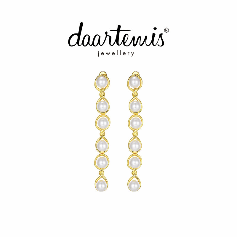 时尚耳环daartemis珍珠气质女