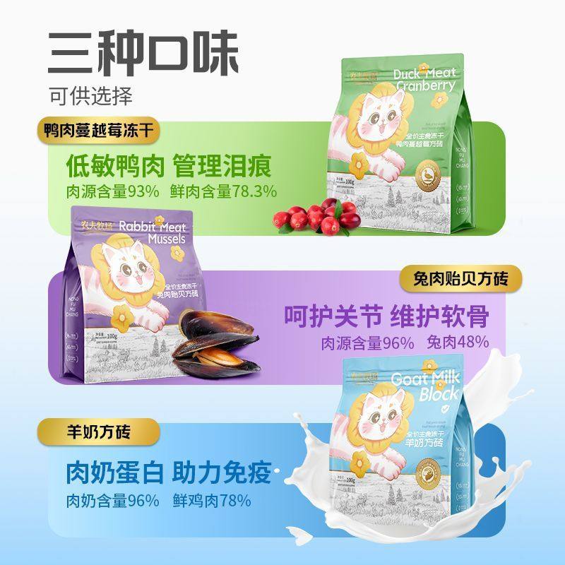 农夫牧场全价主食冻干猫粮无谷主食冻干生骨肉鲜肉成猫幼猫,宠物/宠物食品及用品,猫全价冻干粮,淘宝优惠券,粉丝福利购,淘宝优惠卷